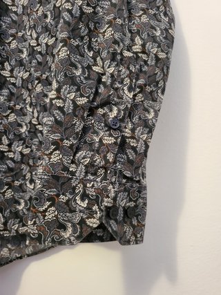 Camisa H&M Slim Fit Estampada Talla L