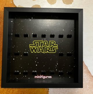 Cornice Display Case Star Wars Lego Minifigures