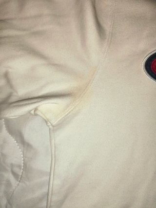 Sudadera Champion Blanca con Logo