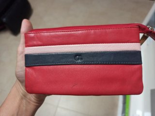 Monedero tarjetero de piel mujer