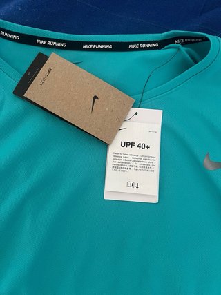 Maglietta Nike Dri-FIT Running Uomo Blu