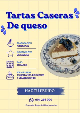 Tarta de queso caseras