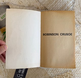 Libro de 1970: Robinson Crusoe – Daniel Defoe