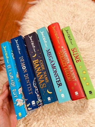 (como nuevo)Lote 6xlibros de David Walliams inglés