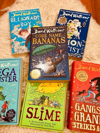 (como nuevo)Lote 6xlibros de David Walliams inglés