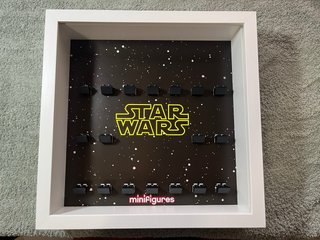 Cornice Star Wars Lego Minifigures