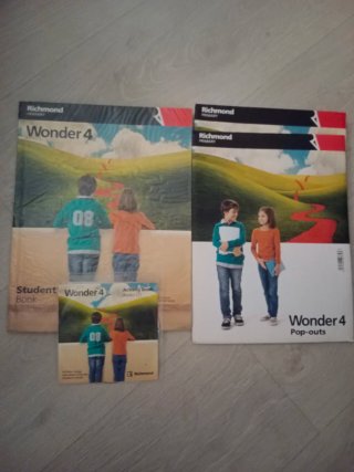 Libro inglés Wonder richmond 4 °PRIMARIA