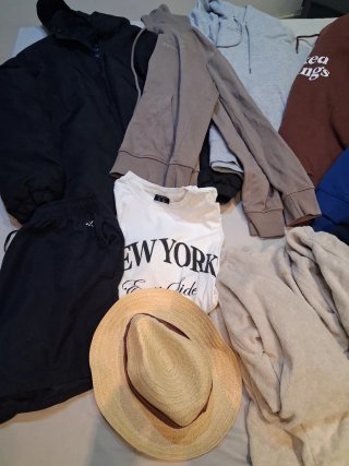 Lote 4 Sudaderas con Capucha Hombre