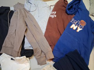 Lote 4 Sudaderas con Capucha Hombre