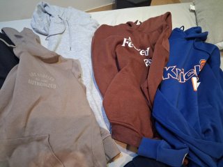 Lote 4 Sudaderas con Capucha Hombre