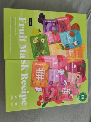 Set 14 Mascarillas Sence Fruit Mask Recipe NUEVO