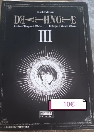 DEATH NOTE BLACK EDITION 3 (CÓMIC MANGA) (Spani...