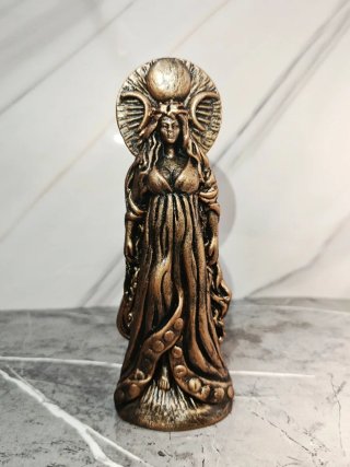 Statua Selene Dea Della Luna Gotica Esoterica