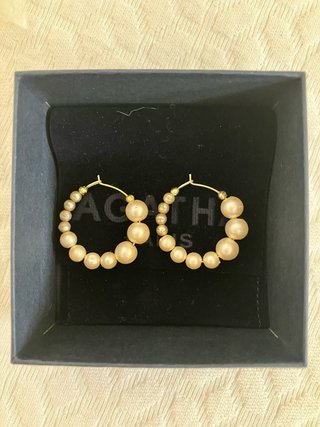 Pendientes perlas