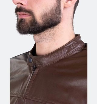 Chaqueta Moto Course Beemer Marrón