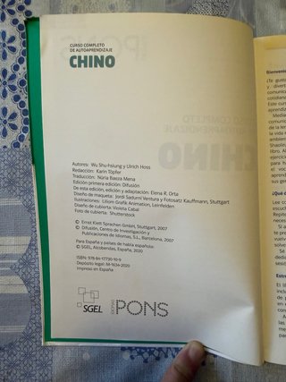 "Curso de autoaprendizaje: CHINO" - Idiomas PONS