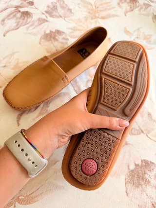 Mocasines de piel