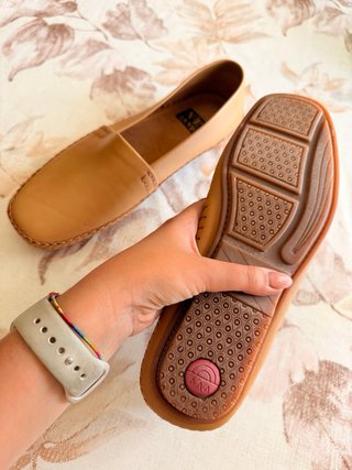 Mocasines de piel
