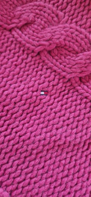 Poncho Tommy Hilfiger Mujer Talla L/XL Fucsia