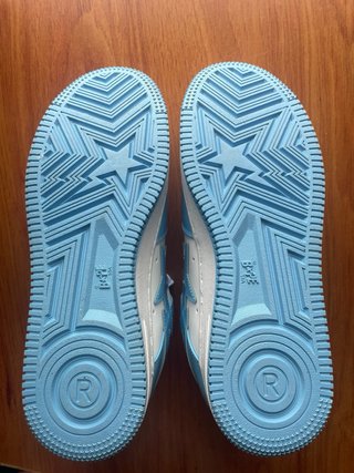 Zapatillas Bape Azules y Blancas (NUEVAS)