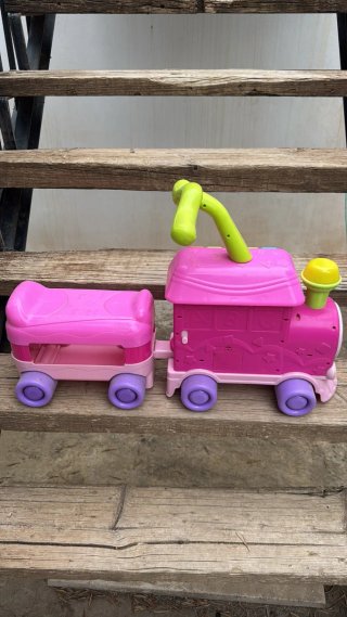 Correpasillos Tren Rosa