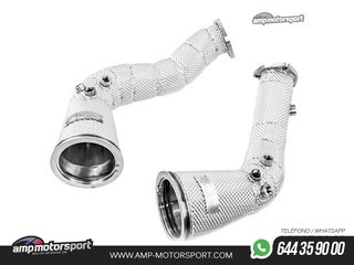 DOWNPIPES ALPHA COMPETITION PARA AUDI RS6 C8 / RS7 C8 4.0 TFSI - ANTITÉRMICO
