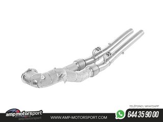 DOWNPIPE INOX ALPHA COMPETITION PARA AUDI RS3 8V.5 / TTRS 8S 2017-2020