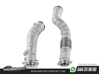 DOWNPIPE ALPHA COMPETITION PARA BMW M2 G87 / M3 G80 / M4 G82 2021- ANTITÉRMICO