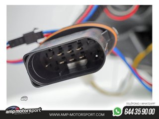FAROS DELANTEROS DINAMICOS PARA MERCEDES CLASE C W205 CROMADO 2014-2018