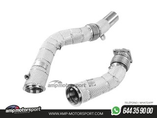 DOWNPIPE ALPHA COMPETITION PARA BMW M2C F87 / M3 F80 / M4 F82 - S55 - ANTITÉRMICO