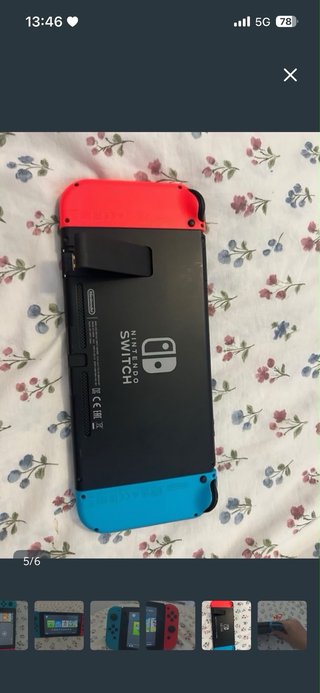 Nintendo Switch Azul y Rojo