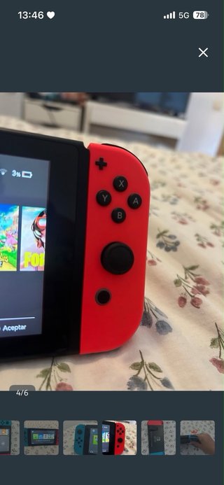 Nintendo Switch Azul y Rojo