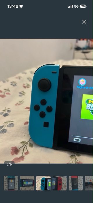 Nintendo Switch Azul y Rojo