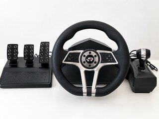 Volante FR-TEC Grand Chelem con pedales y cambio