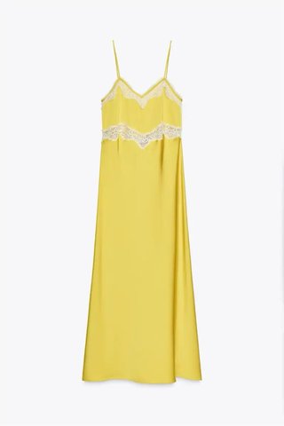 Vestido lencero Zara (Nuevo)