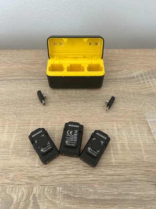 NEEWER CM28 Micrófono Inalámbrico Doble + Estuche