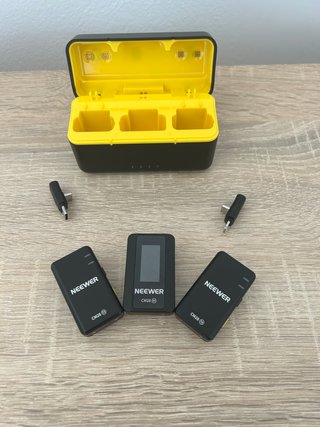 NEEWER CM28 Micrófono Inalámbrico Doble + Estuche