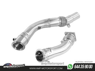 DOWNPIPE ALPHA COMPETITION PARA BMW M2C F87 / M3 F80 / M4 F82 - S55