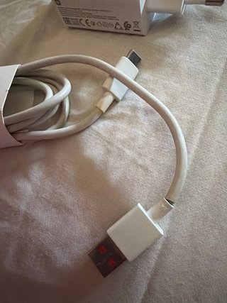 Cargador Xiaomi 67W y Cable USB