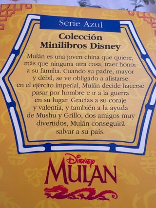 Mulán La historia de Mushu