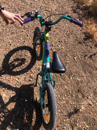 Bicicleta infantil verde Cannondale