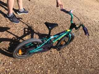 Bicicleta infantil verde Cannondale