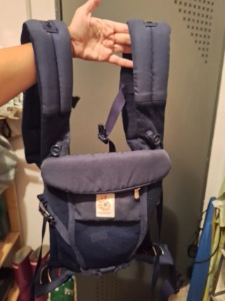 Mochila Portabebés Ergobaby Azul Marino como nueva