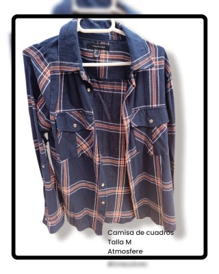 Camisa cuadros mujer Atmosphere
