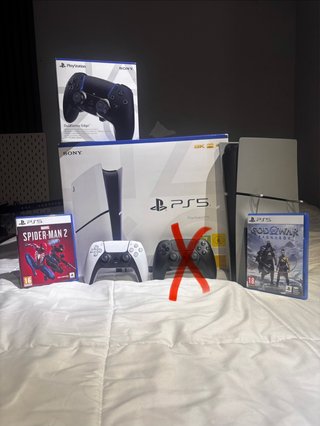Pack PS5 Slim Sony Blanca y Negra