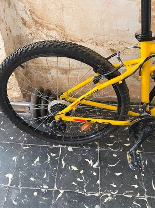 Bicicleta MTB Racer Amarilla