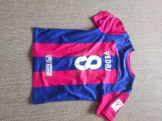 Camiseta Fútbol Pedri Nº 8 UNHCR y varias camiseta