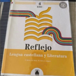 Libro El reflejo Lengua Castellana y Literatura