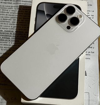 iPhone 16 Pro Max Blanco