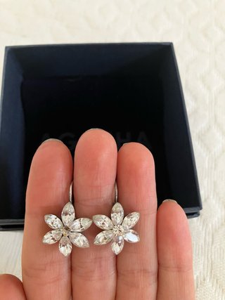 Pendientes flor
